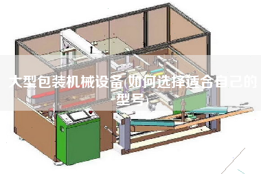 大型包裝機械設(shè)備(如何選擇適合自己的型號)