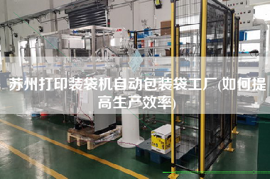 蘇州打印裝袋機自動包裝袋工廠(如何提高生產效率)