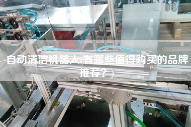 自動清潔機器人(有哪些值得X的品牌推薦？)