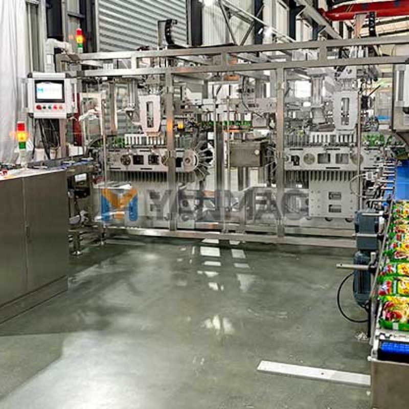 方便面五連包全自動化包裝線 | 研茂智能包裝解決方案